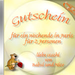 persönliche Gutschein-CD Cover - originelle kreativer ausgefallene Geschenkgutschene