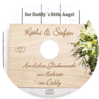 persönliche Hochzeits-CD Daddys Angel