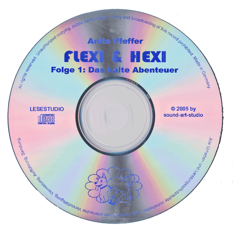 Kinder-Hörbuch-CD Flexi & Hexi, Abenteuer mit Rollstuhl-Mädchen Flexi