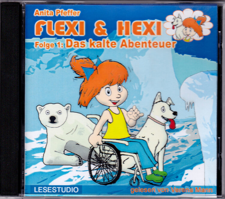 Kinder-Hörbuch-CD Flexi & Hexi, Abenteuer mit Rollstuhl-Mädchen Flexi