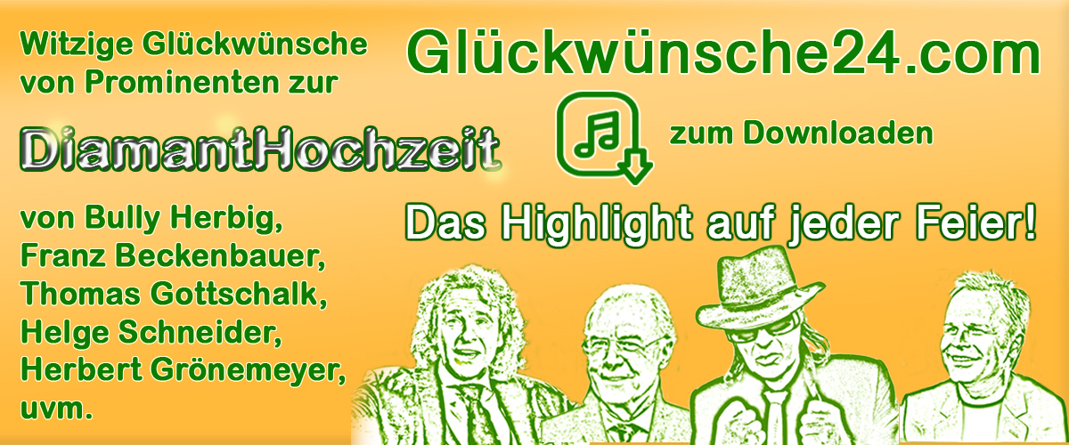 Banner Glueckwuensche24 1200x500 Diamanthochzeit