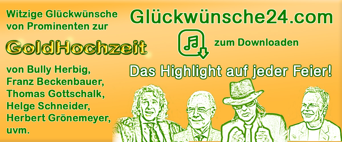 Banner Glueckwuensche24 1200x500 Goldhochzeit