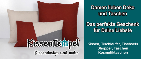 Banner KissenTempel Geschenk DesignLotte kl