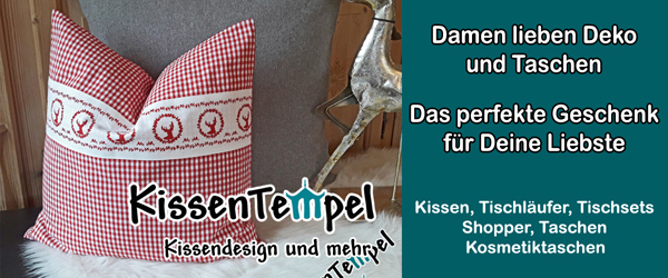 Banner KissenTempel Geschenk Sepp kl